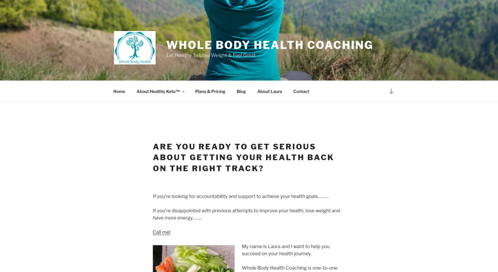 Links to t Whole body Health Website